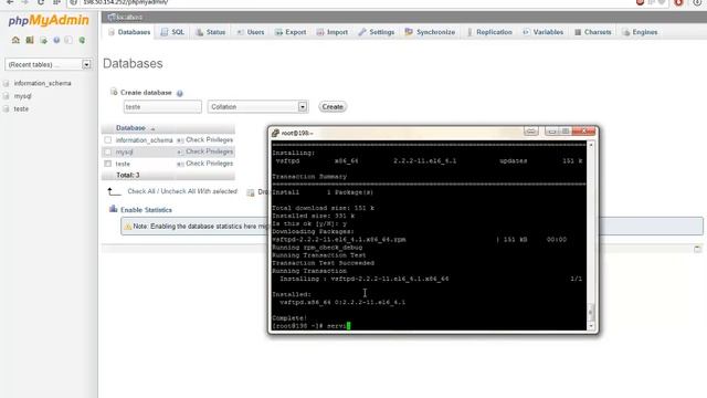 Tutorial Como instalar Servidor apache php mysql phpmyadmin e servidor ftp no centos 6 смотреть онлайн
