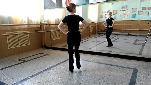 "Плясовая". Комбинация 1 для группы "Жемчужинки" смотреть онлайн