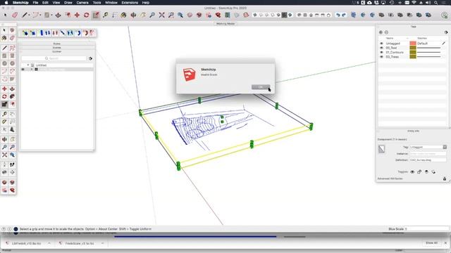 How to Flatten a CAD File in SketchUp смотреть онлайн