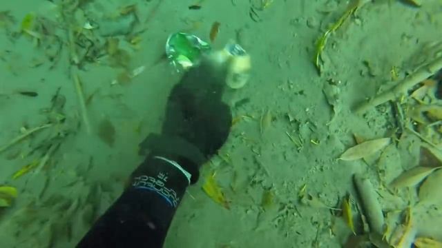 С металлодетектором под водой. Сюрприз на дне! смотреть онлайн