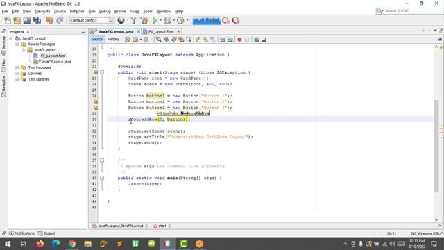 GridPane JavaFX Tutorial for Beginners смотреть онлайн