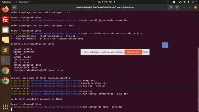 How to set up TypeScript with Node.js and Express | How to setup nodejs with typescript tutorial смотреть онлайн