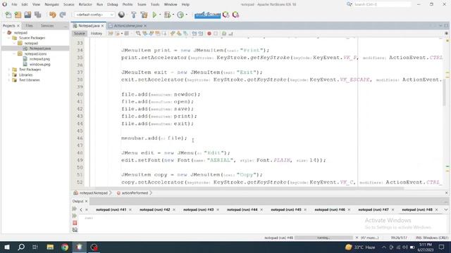 Notepad Clone | Java Project | Swing & AWT смотреть онлайн