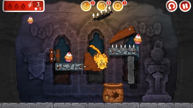 Cat on a diet. Full Gameplay: the castle. смотреть онлайн