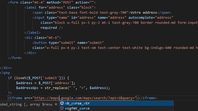 Tutoriel #PHP : Comment intégrer une carte #Google Maps sans clé API - Coordonnées et Adresse смотреть онлайн