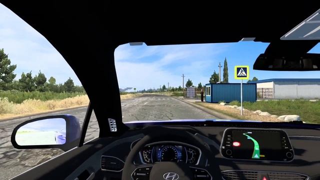 ETS2. Hyundai Santa Fe. Волгоград - Белая Калитва смотреть онлайн