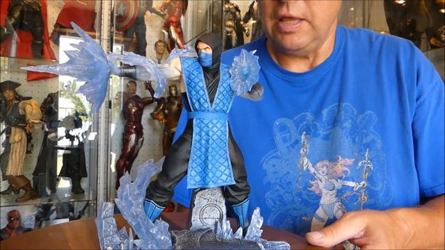 Diamond Select Sub Zero MK11 statue unbox. смотреть онлайн