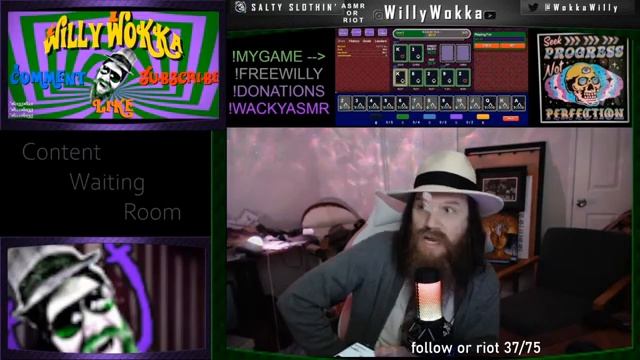 FOLLOW OR RIOT - Omegle Trolling, React Anderson, Working on !mygame - Content Waiting Room смотреть онлайн