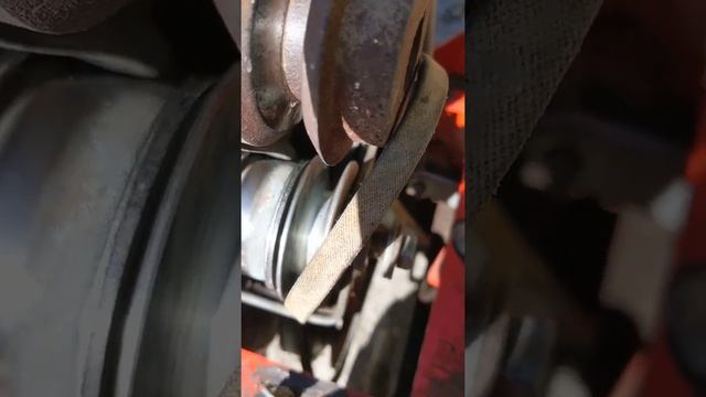 Belt Removal of old Montgomery Wards RotoTiller смотреть онлайн