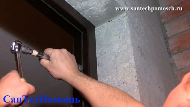Установка входной двери смотреть онлайн