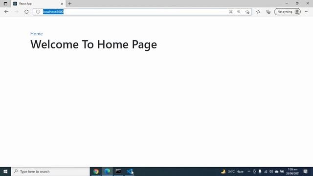 #39, Navbar Using React Routing. смотреть онлайн