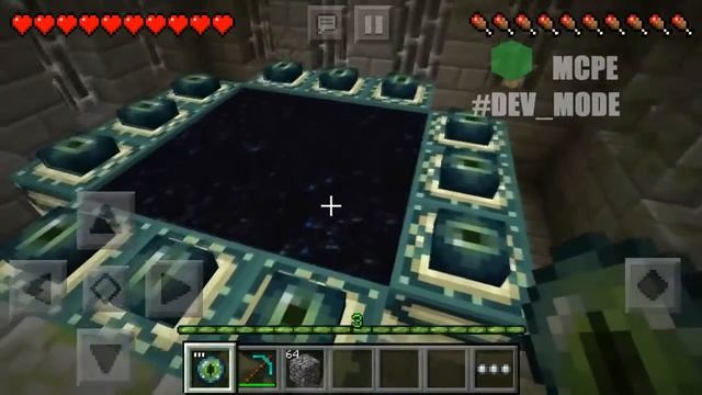 How to build Ender portal in mcpe смотреть онлайн