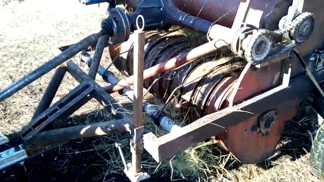 Самодельный пресс подборщик+КМЗ испытания смотреть онлайн