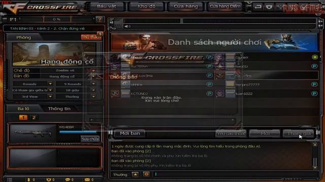 CrossFire Vietnam пинг без смны ip смотреть онлайн