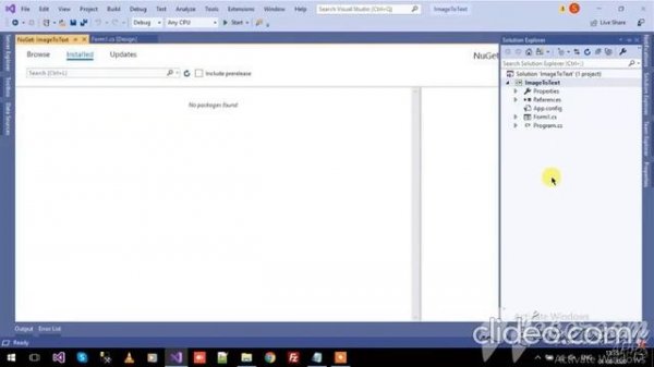 Read Text from an Image in C# | OCR using Tesseract in C# | OCR in C# Windows Form Application