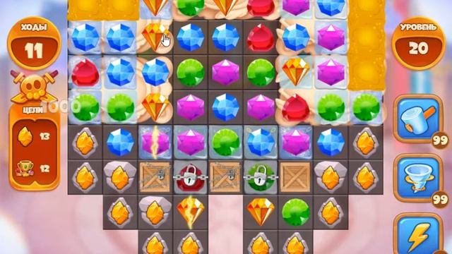 Праздник Весны 20 уровень [Сокровища Пиратов бонусный мир 2021] - Spring Holiday Level 20 смотреть онлайн