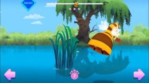 Лунтик пирог. Игра для детей.