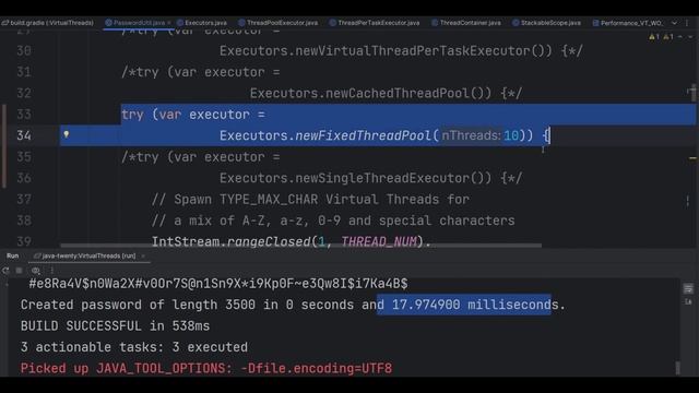 Java 21 - Virtual Threads - Live Code Demo - Performance Compare with Platform Threads смотреть онлайн