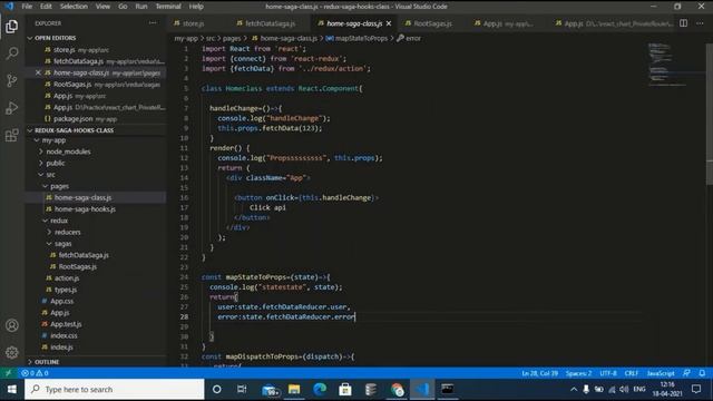Redux Saga Setup || Redux Saga With Example || React with Redux смотреть онлайн