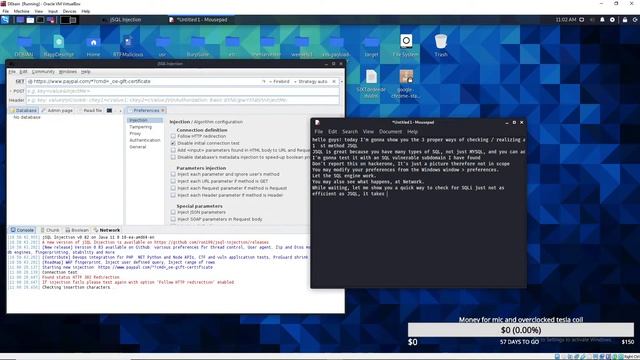 How to SQL inject ( the proper way ) 3 ways for SQL detection and injection смотреть онлайн