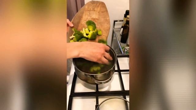 Суп-пюре из брокколи