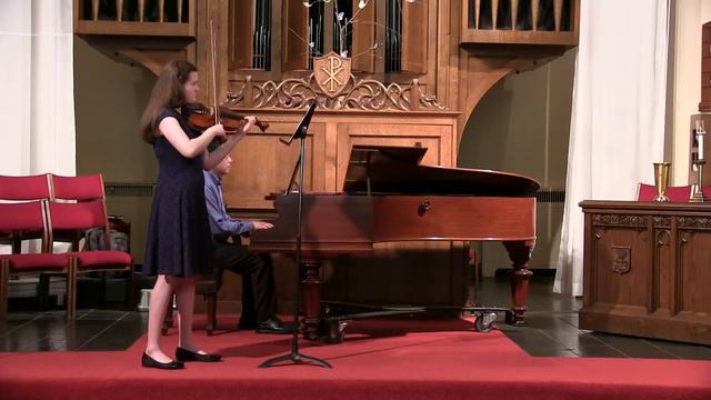Rebecca Playing Bruch Concerto No. 1 in G Minor, Op. 26, Mvt. 1 05-22-2019 смотреть онлайн