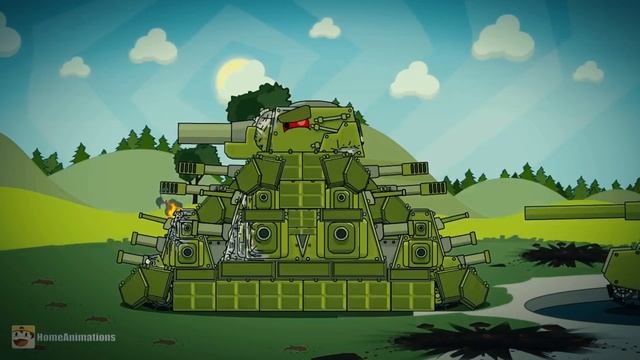 ✘☭КЛИП про КВ-44 - Feel Invincible✘☭ - Клипы мультики про танки (For #homeanimations ) смотреть онлайн