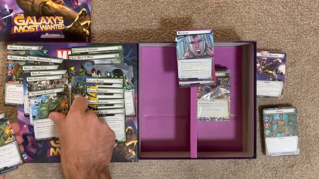 Unboxing Marvel Champions Galaxy’s Most Wanted Expansion смотреть онлайн