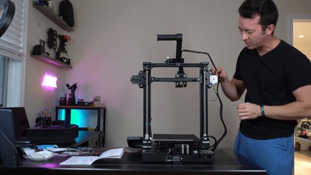 My FIRST 3D Printer!! Creality Ender 3 S1 - Works SOOO Good For A Noob! смотреть онлайн