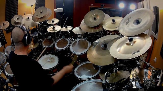Iron Maiden - Moonchild (drum cover by Stamatis Kekes ) смотреть онлайн