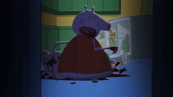 Ужасы Свинки Пеппы. Страшные Видео на Ночь. Реакция.