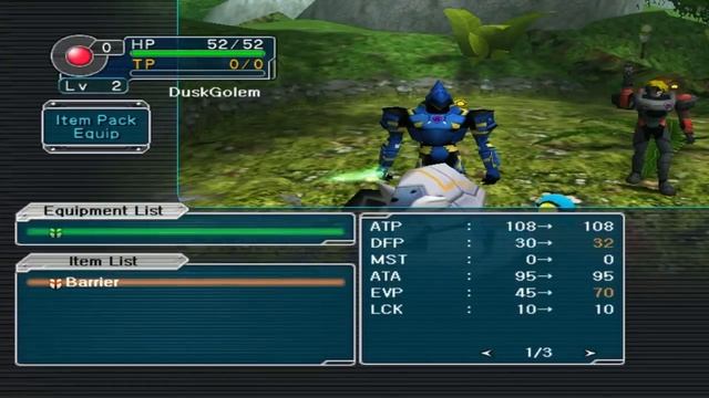 Phantasy Star Online Blue Burst: Episode 1 "Getting Used To The Game; Forest I" смотреть онлайн