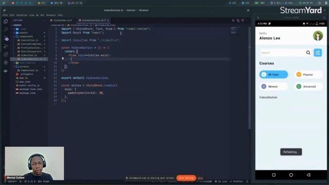 Course App UI Design with React Native # 2: A Comprehensive Tutorial | Expo смотреть онлайн
