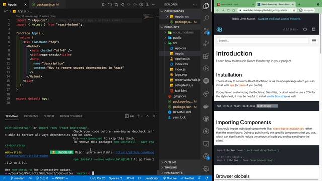 React | How to Manage Unused Packages смотреть онлайн