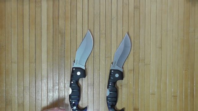 Старый 21SC и новый 21ST Cold Steel Спартанцы - первый взгляд смотреть онлайн
