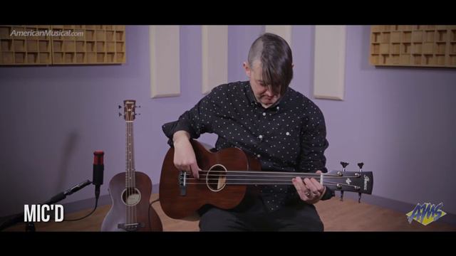 Ibanez AVNB1E Acoustic Bass Demo -- American Musical Supply смотреть онлайн
