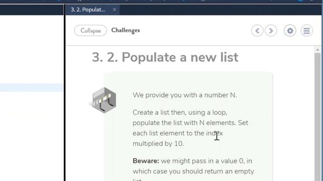3.2 Populate a new list смотреть онлайн
