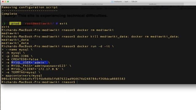 Running MediaWiki in a customizable Docker container walkthrough смотреть онлайн