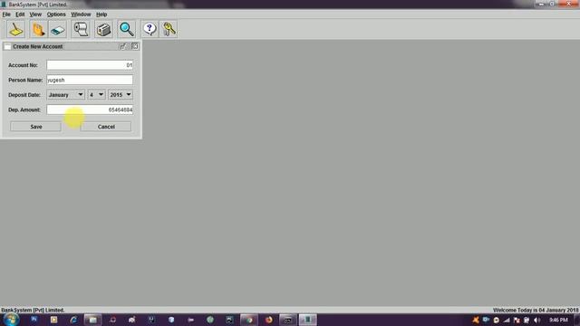 Banking System in Java source code смотреть онлайн