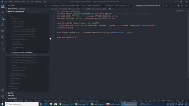Angular 2020Q3. Components смотреть онлайн