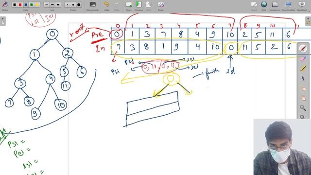 Construct Binarytree From Preorder And Inorder Traversal | Trees | In English | Java | Video_8 смотреть онлайн