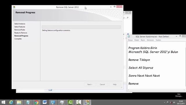 SQL Server Kaldırma Silme смотреть онлайн