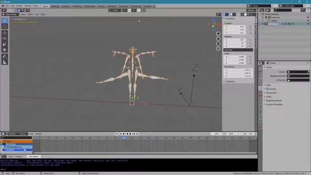 Blender - A note about animations from Blender to Second Life смотреть онлайн