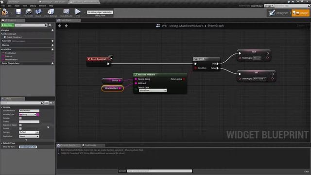 WTF Is? String - Matches Wildcard in Unreal Engine 4 смотреть онлайн