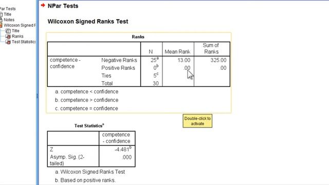 V16.10 - Wilcoxon Signed-Rank Test in SPSS смотреть онлайн