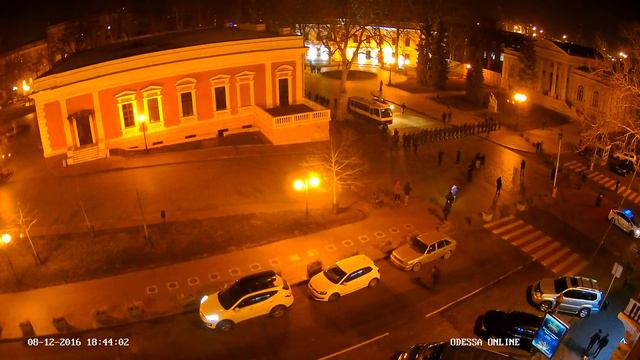 Футбольные фаны 08/12/16. Odessa ONLINE. Аллея Звезд. смотреть онлайн