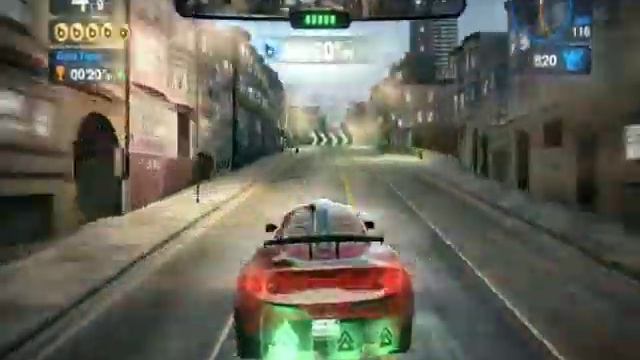 Blur Tutorial: How to get the 4 clean triple nitros смотреть онлайн