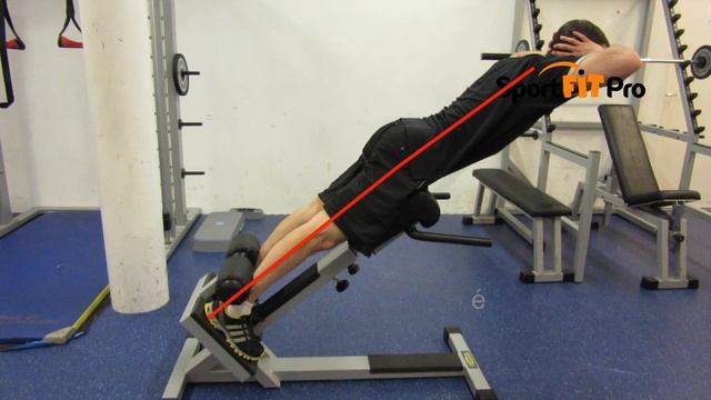 Extension du dos au banc à lombaires смотреть онлайн