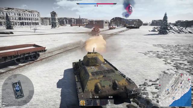 War Thunder , Сталинград, наказал немца, PS4 смотреть онлайн