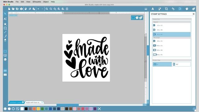 Silhouette Mint Tutorial for Beginners - Unboxing and How to Make Your First Custom Stamp смотреть онлайн